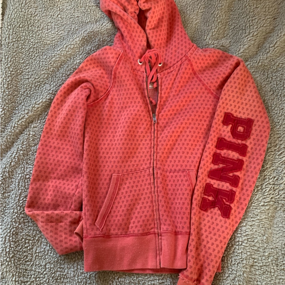 Original Victoria secret pink with embroidered letters size sm